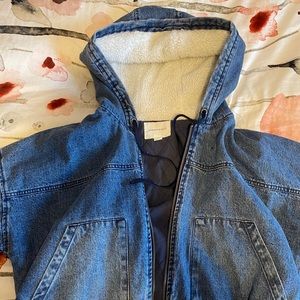 Aeropostale XL cropped denim jacket
